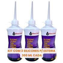 Lubrificante Silicone Líquido 300ml para Esteira Ergométrica Silicones Paulista Lubrificante Silicone Líquido 300ml para Esteira Ergométrica Silicones Paulista