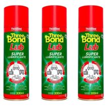 Lubrificante Spray Multiuso Anti Ferrugem Threebond Super Lub 300ml