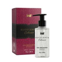 Lubrificante Suculenta Deslizante Calianer Intt Aloe Vera Pantenol 110g Calda Merengue Gel Íntimo