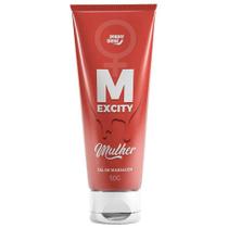 Lubrificantes Íntimos Gel Deslizante Comestível Beijável M Excity Feminino 50g - Pepper Blend
