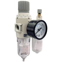 Lubrifil filtro regulador de pressão lubrificador rosca 1/4