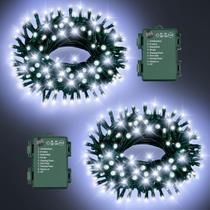 Luces de Cadena FFZZKJ Batería 100 LEDs 10m 8 Modos Impermeables Luces de Cadena FFZZKJ Batería 100 LEDs 10m 8 Modos Impermeables
