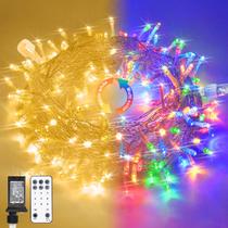Luces de cadena JMEXSUSS 10m 100 LED cambiantes de color impermeables