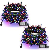 Luces de cadena navideñas Dazzle Bright 12 m 400 LED multicolor