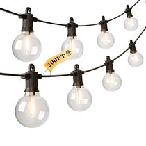 Luces de Cadena para Exterior Kawaya 61m 104 LED G40 Impermeables Luces de Cadena para Exterior Kawaya 61m 104 LED G40 Impermeables