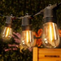 Luces de Cadena para Exterior Ollny 7.5 m Impermeables con 9+1 LEDs 120V