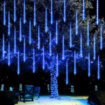 Luces de Lluvia de Meteoros Navidad Dazzle Bright 8 Tubos 30 cm