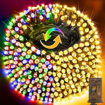 Luces de Navidad KNONEW 123 m 1000 LED de Cambio de Color Luces de Navidad KNONEW 123 m 1000 LED de Cambio de Color