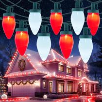 Luces de Navidad LED Moonflor C9 15 m 50 LED para Exterior