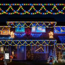 Luces de Navidad XTF2015 12,2 m 380 LED Cambiantes de Color