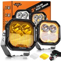 Luces LED Auxbeam Color Play Serie Ámbar DRL 110W Luces LED Auxbeam Color Play Serie Ámbar DRL 110W
