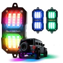 Luces LED Auxbeam Rock 2-Pod Dinámicas RGB para Camiones, UTV, ATV Luces LED Auxbeam Rock 2-Pod Dinámicas RGB para Camiones, UTV, ATV