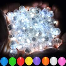 Luces LED para Globos Aogist 200 unidades Mini Redondas Blancas