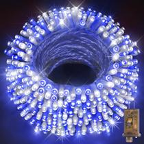 Luces Navideñas KNONEW 123 m 1000 LED Exterior Azul/Blanco Luces Navideñas KNONEW 123 m 1000 LED Exterior Azul/Blanco