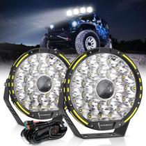 Luces Off Road Auxbeam Serie 360-PRO de 9 Pulgadas Redondas 270W Luces Off Road Auxbeam Serie 360-PRO de 9 Pulgadas Redondas 270W