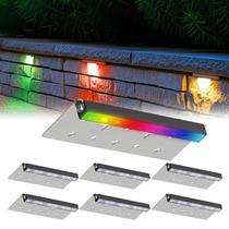 Luces para Murallas de Contención HIBOITEC RGB 7" IP67 Impermeables Paquete de 6 Luces para Murallas de Contención HIBOITEC RGB 7" IP67 Impermeables Paquete de 6