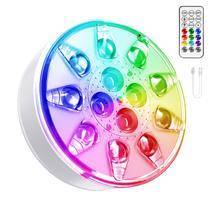 Luces para Piscina Recargables Sumergibles LED VICHTOP Paquete de 2 IP68