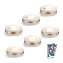 Luces Puck LEASTYLE LED Inalámbricas a Batería con Control Remoto