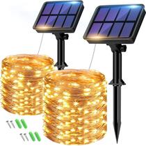 Luces Solares en Cadena btfarm 160LED 20m 8 Modos IP65