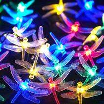 Luces solares en cadena de libélula SmilingTown 30LED 6.5m impermeables Luces solares en cadena de libélula SmilingTown 30LED 6.5m impermeables