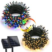 Luces Solares en Cadena Joomer Paquete de 2, 22m, 400 LED, 12 Modos
