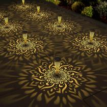 Luces Solares para Jardín gardencave Paquete de 6 Unidades, Cálidas e Impermeables
