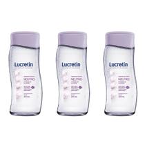 Lucretin Neutro Sabonete Líquido Íntimo 200ml (Kit C/03)