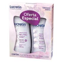 Lucretin Sabonete Íntimo Neutro 200Ml 2 Un