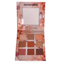 Ludurana paleta de sombras nuances nude 9 tons cód.: b00006 - Usar