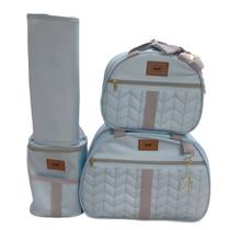 Ludy Baby Kit Bolsa Maternidade Azul Claro Liso