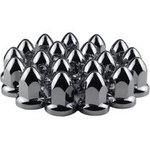 Lug Nut Covers IbroPrat Chrome 33 mm para caminhões semi x20