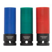 Lug Nut Set CRAFTSMAN CRFT Non-Marring 17 mm 19 mm 21 mm 3 unidades