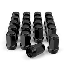 Lug Nuts FLYCLE 1/2-20 35 mm 19 mm Hex Black para Bronco Mustang