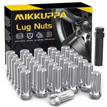 Lug Nuts MIKKUPPA 32 unidades 9/16-18 2 cm de altura e 2,3 cm de largura cromado