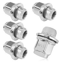 Lug Nuts MLAHUIER M12x1.5 Chrome Closed End Mag Style x5 Lug Nuts MLAHUIER M12x1.5 Chrome Closed End Mag Style x5