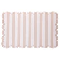 Lugar Americano Alinhare 43,5cm x 28,5cm Bege PVC Lugar Americano Alinhare 43,5cm x 28,5cm Bege PVC