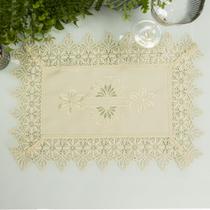 Lugar Americano Argivai Piquet Perla Bege 35cm x 50cm 2 Peças