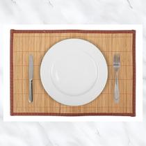 Lugar Americano Bambu 30X45 Jantar Decoração Tuut