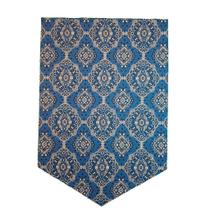 Lugar americano com caimento em V bandana azul royal