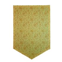 Lugar americano com caimento em V flores caramelo e amarelo Lugar americano com caimento em V flores caramelo e amarelo