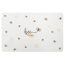 Lugar americano com estampa de abelha Honey Bee Happy 43x28