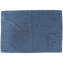 Lugar americano Cotton Azul Jeans em Tecido -L Hermitage