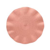 Lugar Americano de Babado Rosa 38cm Wolff Lugar Americano de Babado Rosa 38cm Wolff