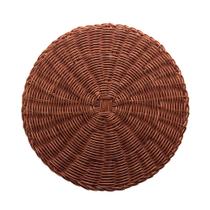 Lugar Americano de Plástico Rattan Marrom 38cm Lyor