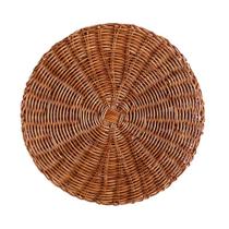 Lugar Americano de Plástico Rattan Marrom Lyor 38cm Lugar Americano de Plástico Rattan Marrom Lyor 38cm