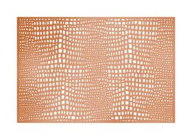 LUGAR AMERICANO DE PVC FLEXÍVEL NET ROSÉ GOLD 45x30CM BON GOURMET