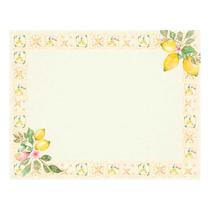 Lugar Americano de Sarja Impermeável Limão Siciliano 45x35cm Lugar Americano de Sarja Impermeável Limão Siciliano 45x35cm