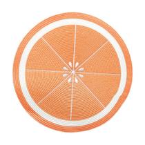 Lugar americano em poliéster laranja 38cm bon gourmet