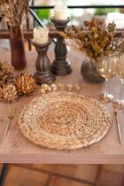 Lugar Americano Fibra Natural Jacinto de Água 38Cm Rafimex