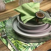 Lugar Americano Folhagem Verso Listra Mesa Da ClauUn Lugar Americano Folhagem Verso Listra Mesa Da ClauUn